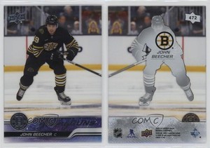 2023-24 Upper Deck Series 2 Young Guns Clear Cut John Beecher #472 Rookie RC