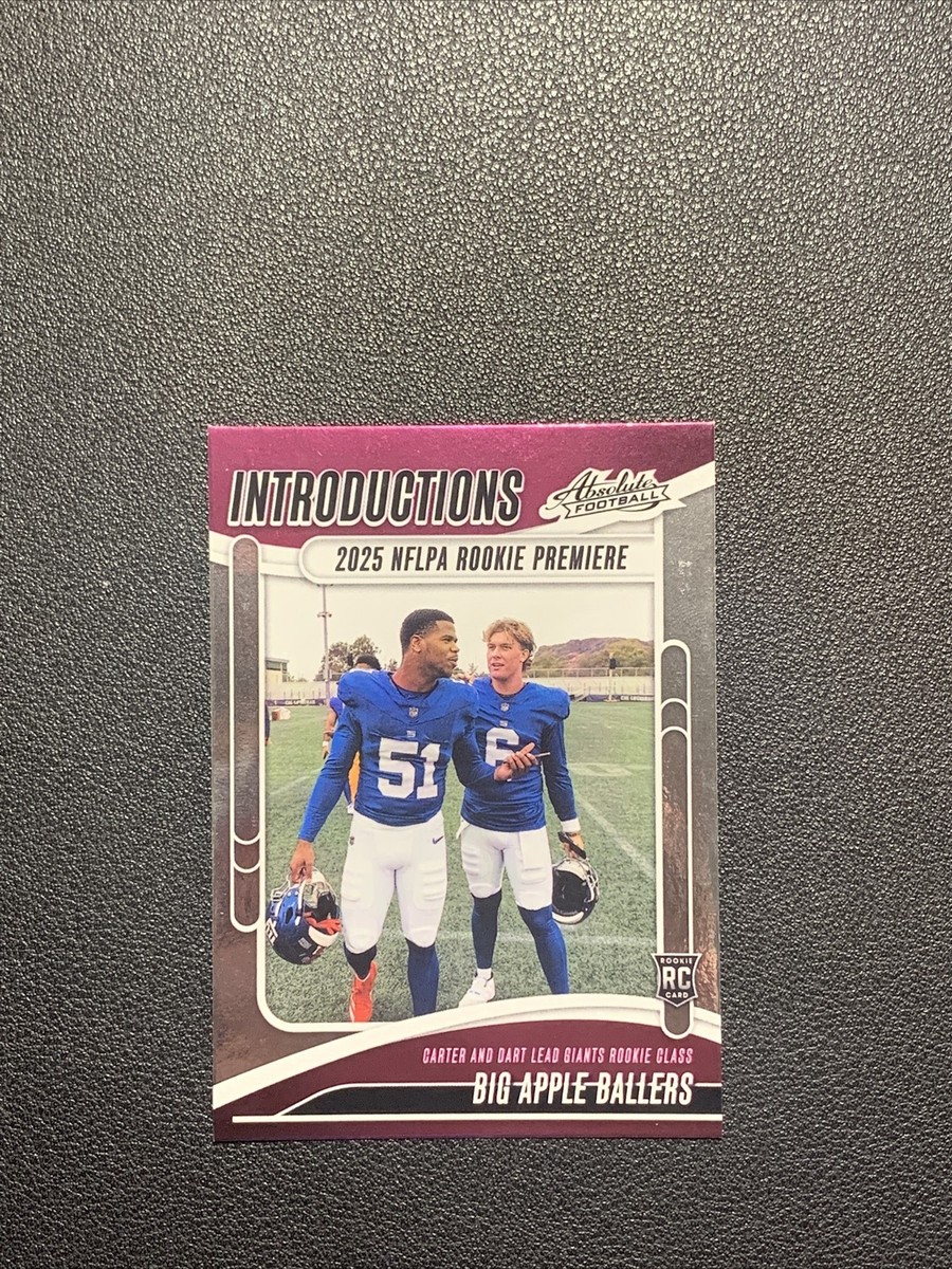 2025 Panini Absolute Introductions #I-ACR Big Apple Ballers (RC