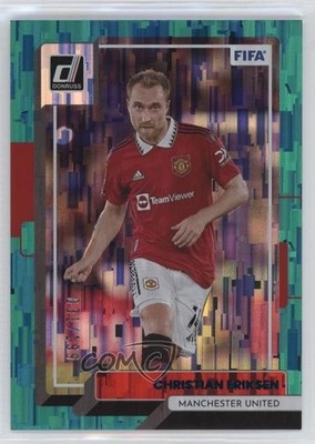 2022-23 Panini Donruss Teal 31/199 Christian Eriksen #164 13gb