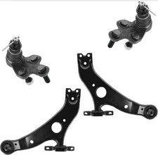 Front Lower Control Arms & Ball Joints For 2004 - 2010 Toyota Sienna 