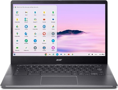 Acer Chromebook Plus 514 Grau 8GB/128GB ChromeOS Notebook 14'' Intel i3 UHD 60 Hz