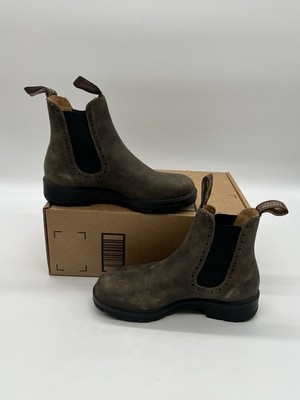 Blundstone BL1448 Women UK 3.5 Sz US 6.5 Rustic Brown Leather Chelsea Ankle Boot
