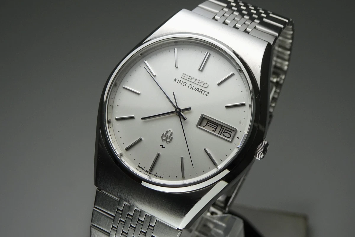 Preços baixos em Relógios de pulso de quartzo masculino Seiko King