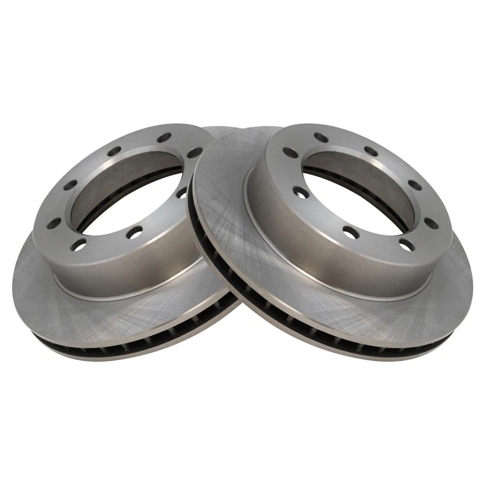 TRQ Front Brake Rotors Set For 1995-1997 Ford F-250 1997 F-250 HD F-350 Foto 2 de 4