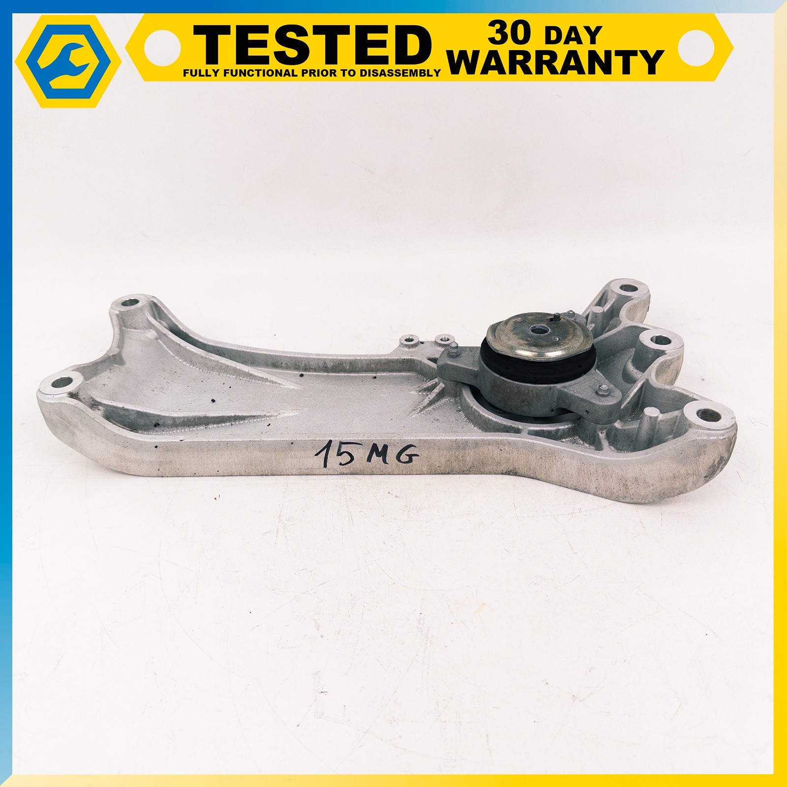 14-24 MASERATI GHIBLI QUATTROPORTE TRANSMISSION MOUNT BRACKET W/ BUSHING OEM