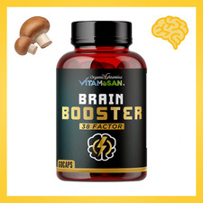 BRAIN POWER Caps supports Mental Alertness and Focus, Ginkgo Biloba, Ashwaganda