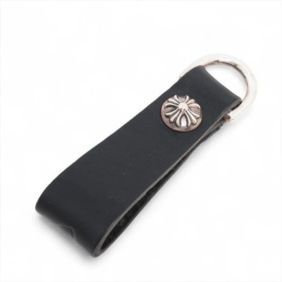 小物 Chrome Hearts BELT LOOP CROSS BALL Chrome Hearts Cross ball Belt Loop Leather & 925 21.2g Black