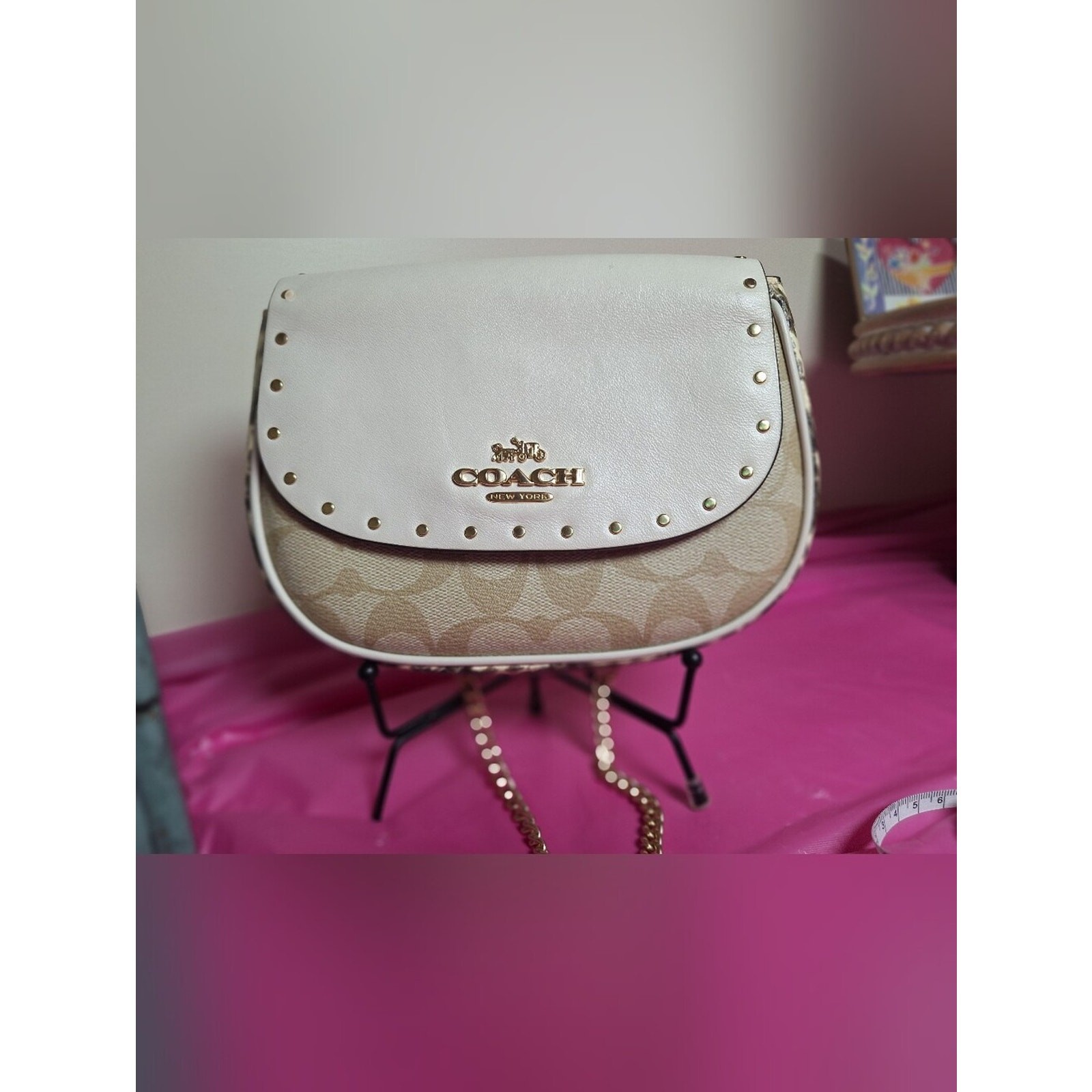 Coach Mini Saddle Crossbody EUC — image 8