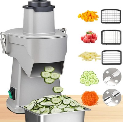 4-in-1 Electric Vegetable Chopper & Slicer for Home & Commercial Use
