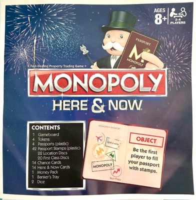 Monopoly Here & Now World Edition Game Instructions