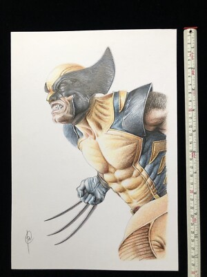 Wolverine ORIGINAL ART Marvel Comics