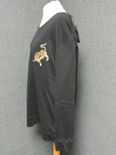 Scotch & Soda Maison ladies Embroidered Sweater Black Size 2 UK M LN025 DD 13 - Picture 2 of 6
