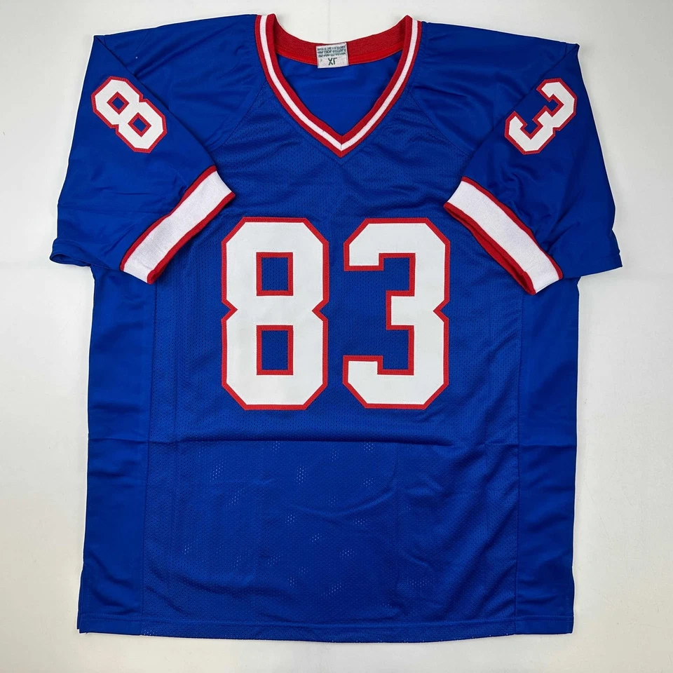 Autographed/Signed Andre Reed Buffalo Blue Football Jersey PSA/DNA COA - Image 4 of 4