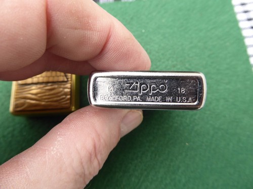 1996 ZIPPO CARPE DIEM BRASS LIGHTER PLUS ONE OTHER - Picture 11 of 13