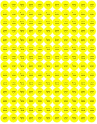 Lemon Myrtle Essential Oil Bottle Cap Stickers