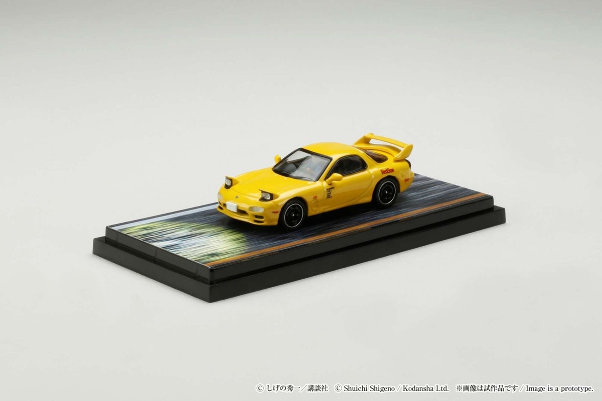 1/64 Hobby Japan MAZDA RX-7（FD3S）RED SUNS / INITIAL D W