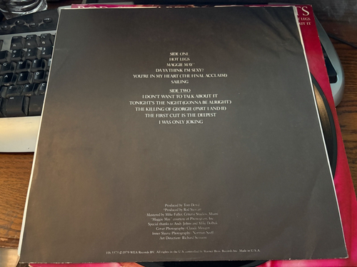 Rod Stewart: Greatest Hits (HS 3373, 1979) 12" Vinyl Record LP Warner Bros. OP - Picture 6 of 6