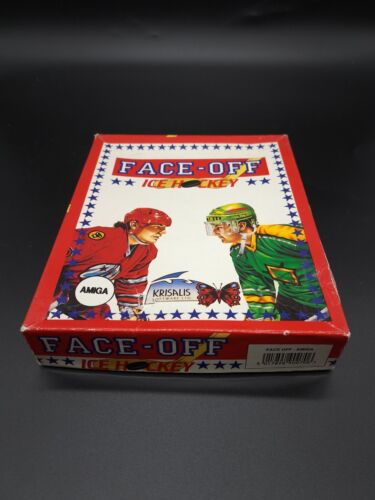 AMIGA - COMMODORE GAME - FACE OFF ICE HOCKEY - IN ORIGINAL PACKAGING - Picture 1 of 9