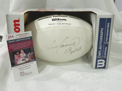 Dan Marino inscribed "13 HOF 05" Inscribed SIGNED Auto Wilson NFL Footbal JSA