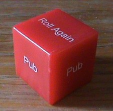 Listing image for Adult Joke Dice Decision Maker Stocking Filler Party Bag Birthday Wedding Favour