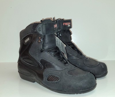 IXS Walk & Ride Leather Motorcycle Boots   Men's Sz 7  Women's 8  NEW  NWT