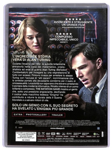 The Imitation Game EDITORIALE DVD - Foto 2 di 2
