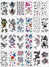 20 sheets butterfly scorpio temporary tattoo cheap wholesale lot