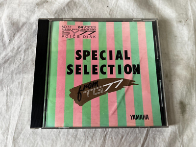 鍵盤楽器 YAMAHA SY77 SPECIAL SELECTION VOICE DISK YAMAHA SY77 VOICE DISK SPECIAL SELECTION from TG77 VD77 Free