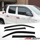 Weather Shields Window Visors Weathershields Suit VOLKSWAGEN VW Amarok 2010-2023