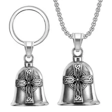 Guardian Bell Keyring Motorcycle Bell Luck Bell Fit for Luck Gremlin Ride Bike