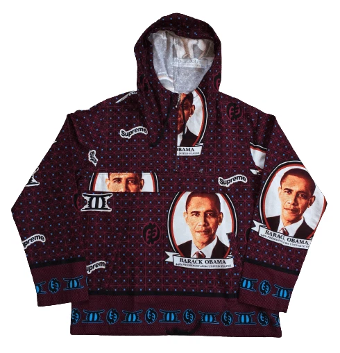 Veste anorak S/S 2017 Supreme x Obama