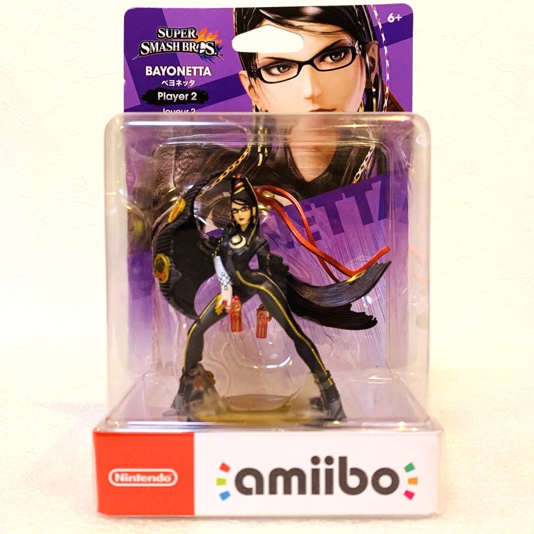 amiibo Bayonetta 2P Fighter Smash Bros. Series NVL-C-AACM