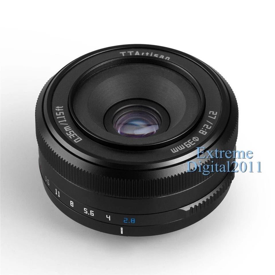 TTArtisan AF 27mm F2.8 Lens for Fujifilm XF Fuji X Mount X-T30 II X-T4 Camera - Bild 2 von 4