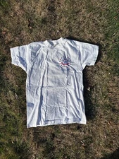 Vintage 90s Samuel Adams Shirt Size XL White Beer Graphics Screen Stars