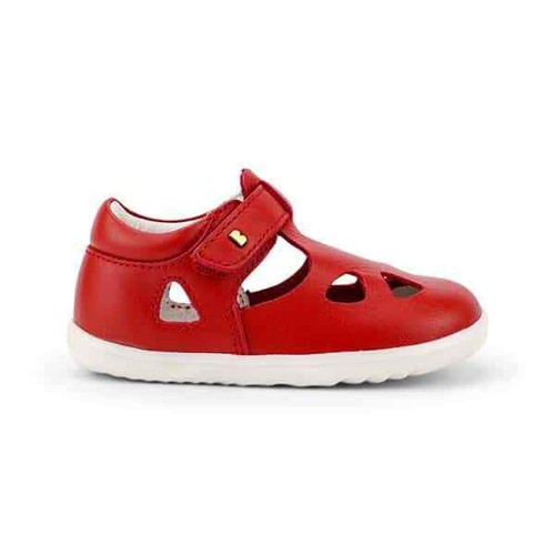 Bobux Step Up - Zap II - sandalo con occhielli primi passi rosso | eBay
