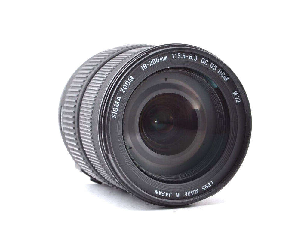 ❤️美品❤️SIGMA 18-200mm 1:3.5-6.3 DC OS HSM Near Mint】SIGMA 18-200mm f/3.5-6.3 DC OS HSM for NIKON F From