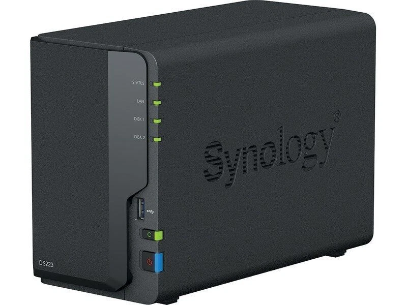 Synology DiskStation DS223 Boîtier NAS à 2 Baies