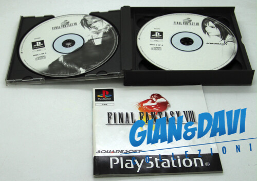Final Fantasy VIII PS1 - Jeu Complet Comme Neuf, PlayStation 1, Version PAL, Envoi Gratuit