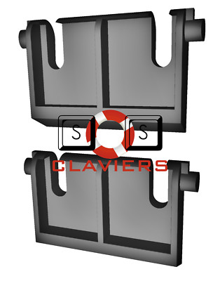 HyperX Alloy FPS Tastatur Ersatz Neigungsbein Standfuß Set