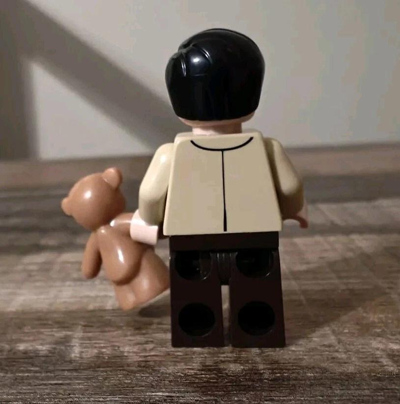 **NOVO** 100% LEGO Mr. Bean TV Show Minifigura com Pelúcia - Imagem 3 de 4