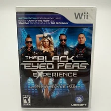 Black Eyed Peas Experience Game Limited Edition (Nintendo Wii, 2011) - Complete