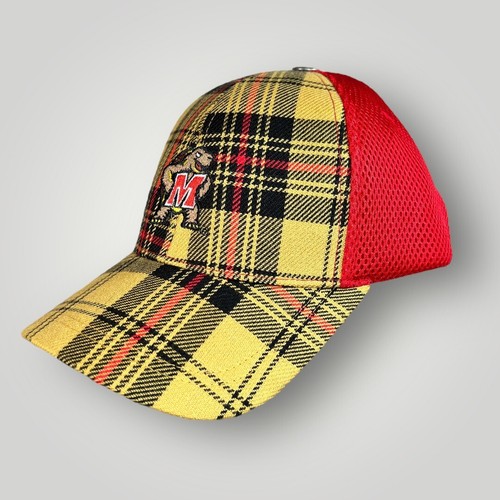 Cappello Maryland Terrapins Terps cinturino a quadri schiena The Honor Society University NCAA - Foto 2 di 13