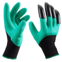 Waterproof Garden Gloves With Fingertips Unisex Right Claws Quick & Easy To D... on sale Waterproof Garden Gloves With Fingertips Unisex Right Claws Quick & Easy To D... on sale