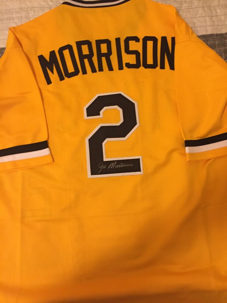 Pirates Jim Morrison signed Jersey WCOA | eBay
