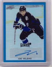 JOE VELENO 16/17 Leaf Metal Signature Rookie BLUE Autograph Auto Signed #4/25 SP