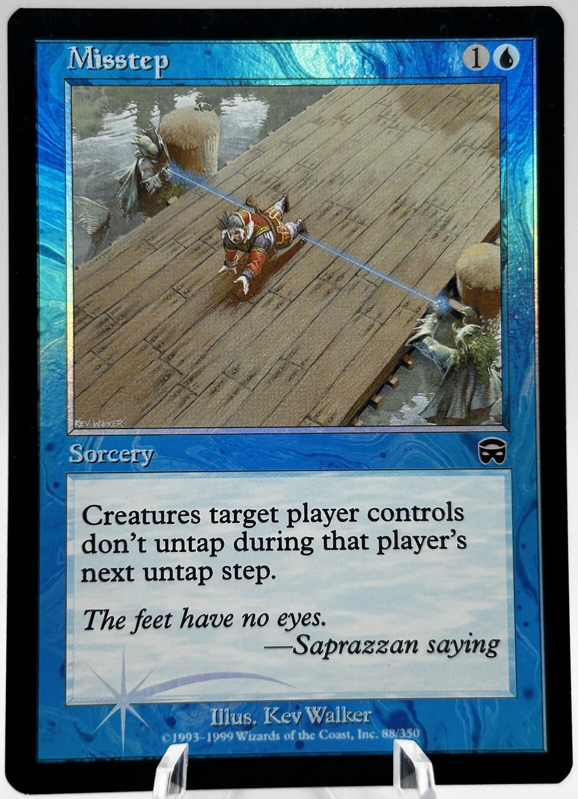 Misstep 88/350 Foil Mercadian Masques MMQ MTG LP