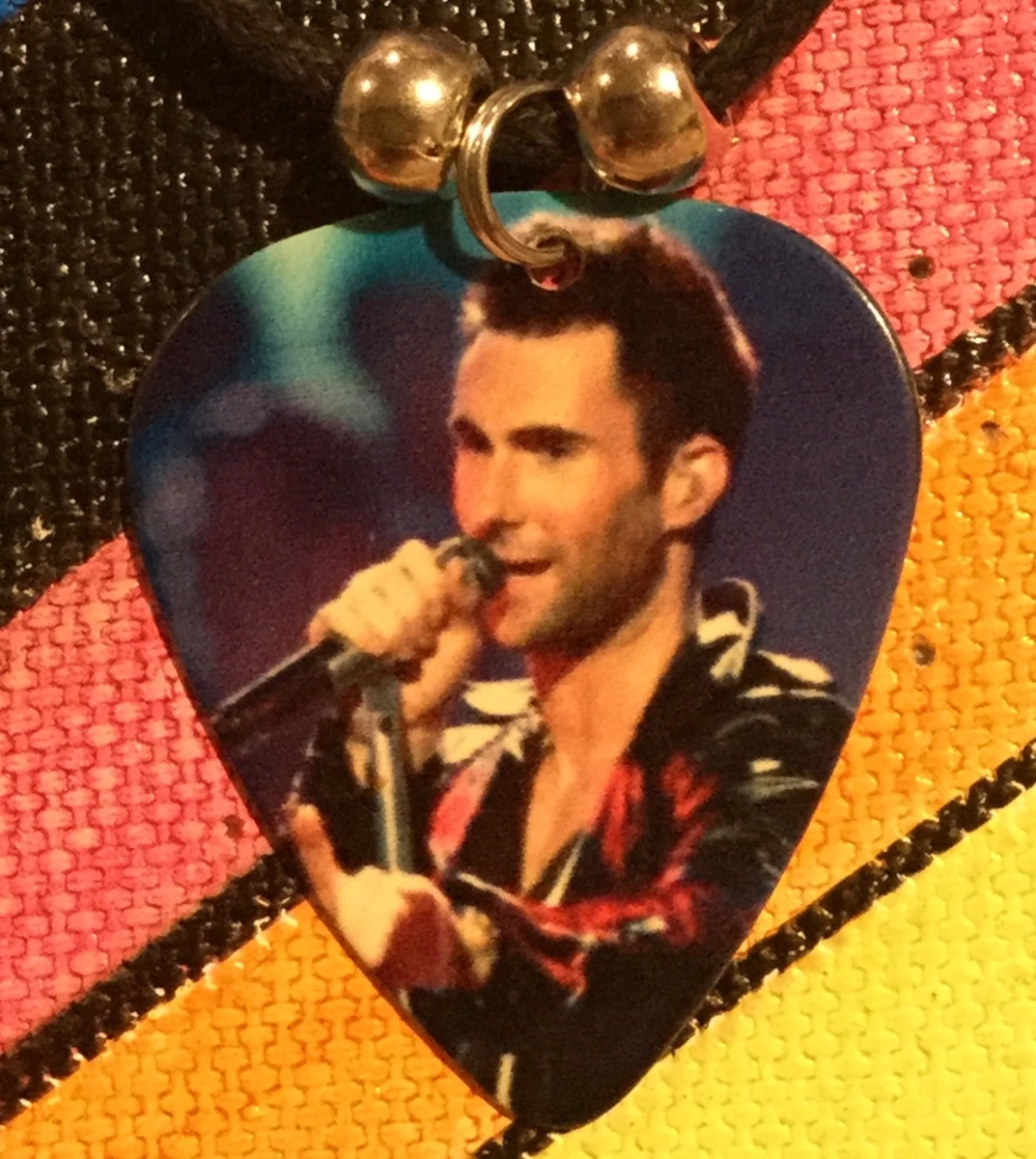 ADAM LEVINE Guitar Pick Necklace Music Maroon Hot the voice B eBay