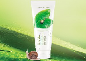 nature republic snail face wash