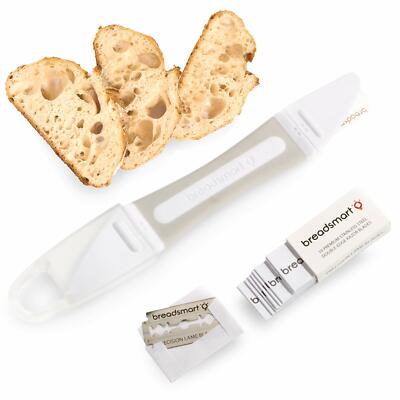 Breadsmart Lame - Bread Scoring Tool - Set of 10 Stainless Steel Blades