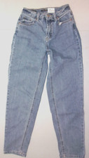 Women's Wild Fable Super-High Rise Tapered Blue Jeans Size 00